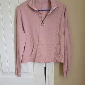 Flirtitude Pink Cowl Neck Sweatshirt